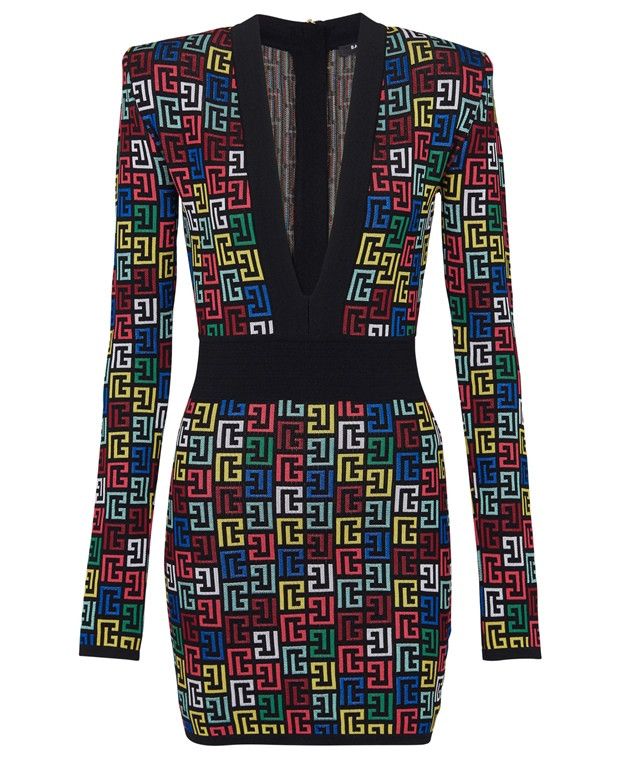 Balmain Midi dress Size S / US 4 / IT 40 - 4 Thumbnail