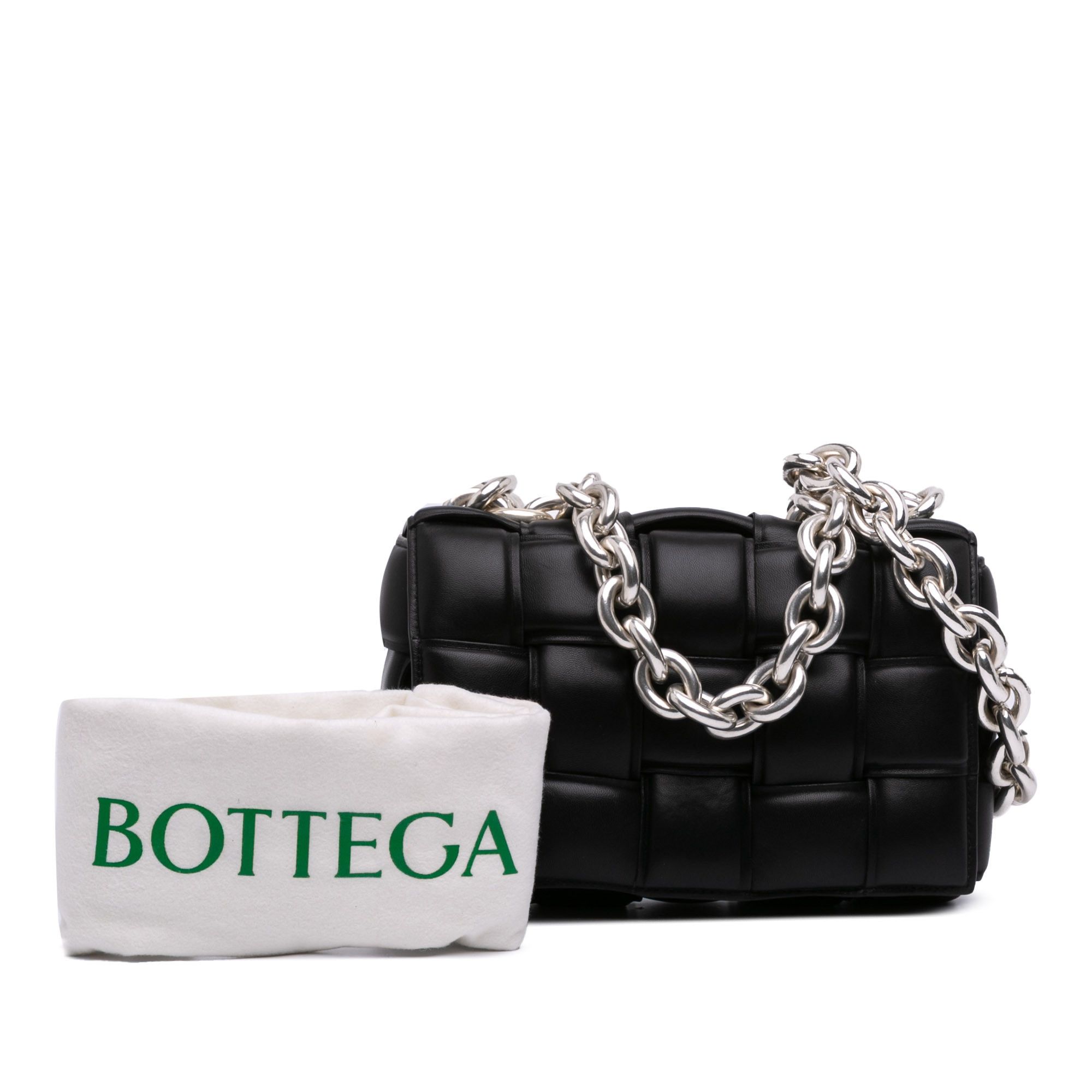 Bottega Veneta Bottega Veneta Nappa Intrecciato Padded Chain Cassette Satchel Size ONE SIZE - 11 Thumbnail