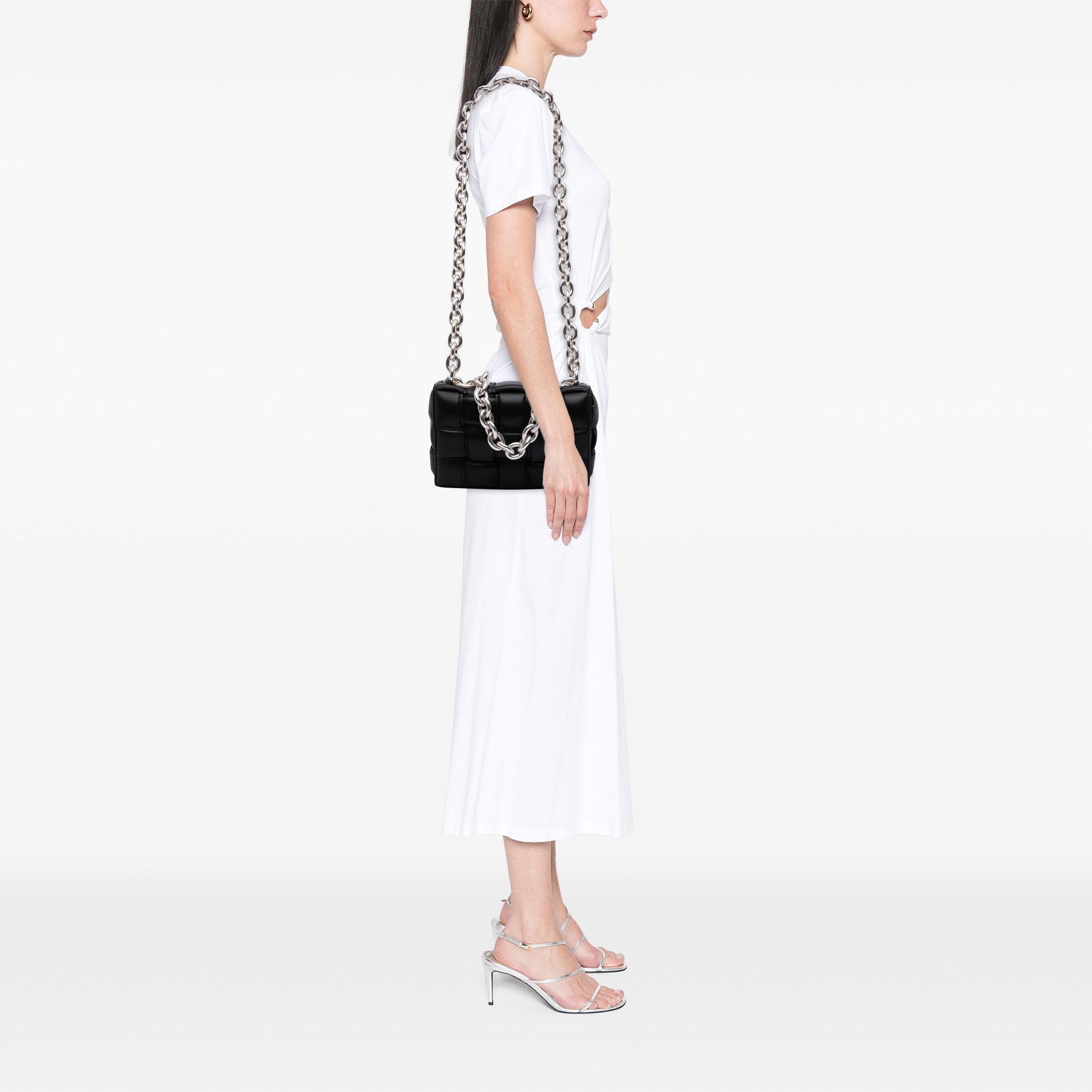 Bottega Veneta Bottega Veneta Nappa Intrecciato Padded Chain Cassette Satchel Size ONE SIZE - 10 Thumbnail