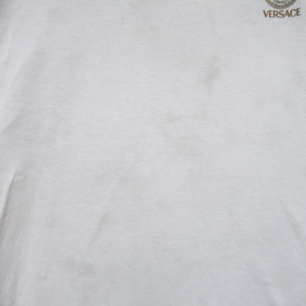 Versace Versace Versace Medusa Print Cotton T-shirt Cotton T-Shirts AUU01005 1A10011 DUTY FREE for USA Size ONE SIZE - 7 Thumbnail