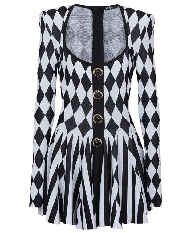 Balmain Midi dress Size XS / US 0-2 / IT 36-38 - 4 Thumbnail