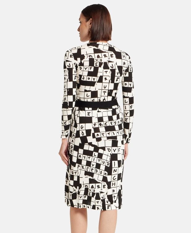 Diane von Furstenberg Wool dress Size XXS / US 00 / IT 34 - 2 Thumbnail