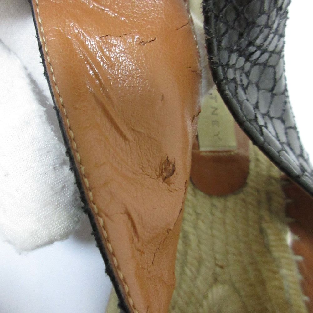 Stella McCartney Stella Mccartney Stella McCartney Jute Slip-on Sandals Natural Material Shoes Size ONE SIZE - 11 Thumbnail