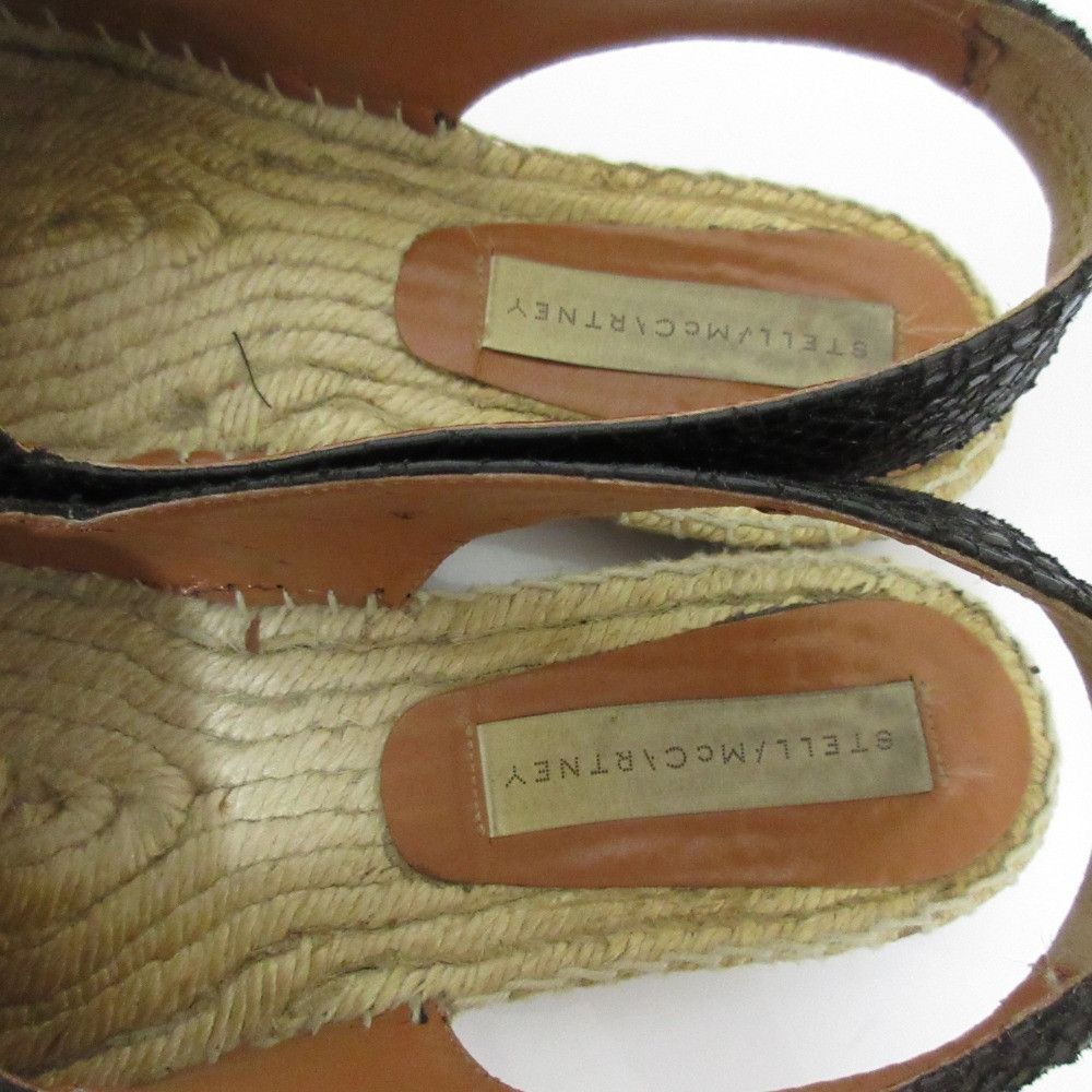 Stella McCartney Stella Mccartney Stella McCartney Jute Slip-on Sandals Natural Material Shoes Size ONE SIZE - 5 Thumbnail