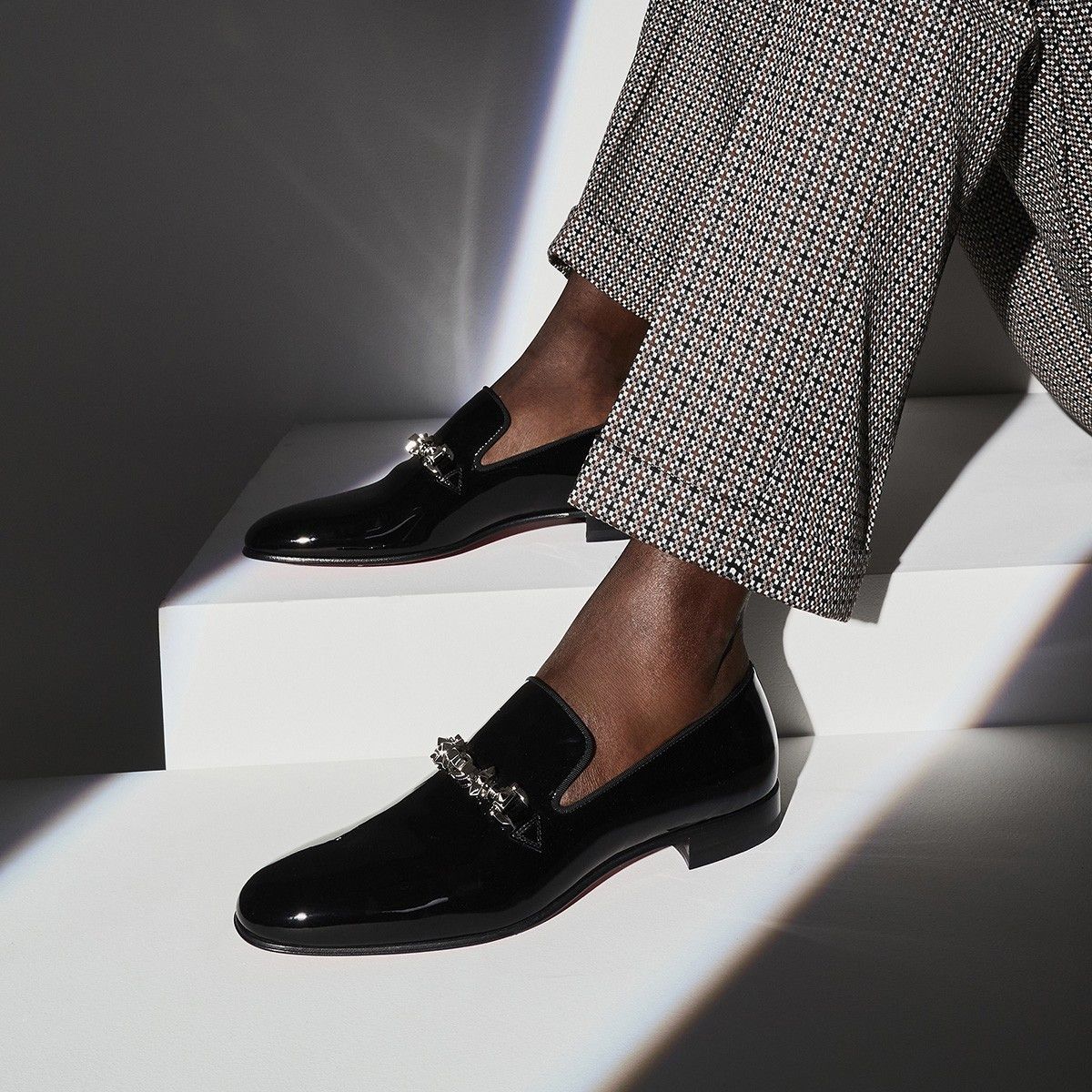 Christian Louboutin equiswing flat patent leather Size US 9.5 / EU 42-43 - 2 Thumbnail