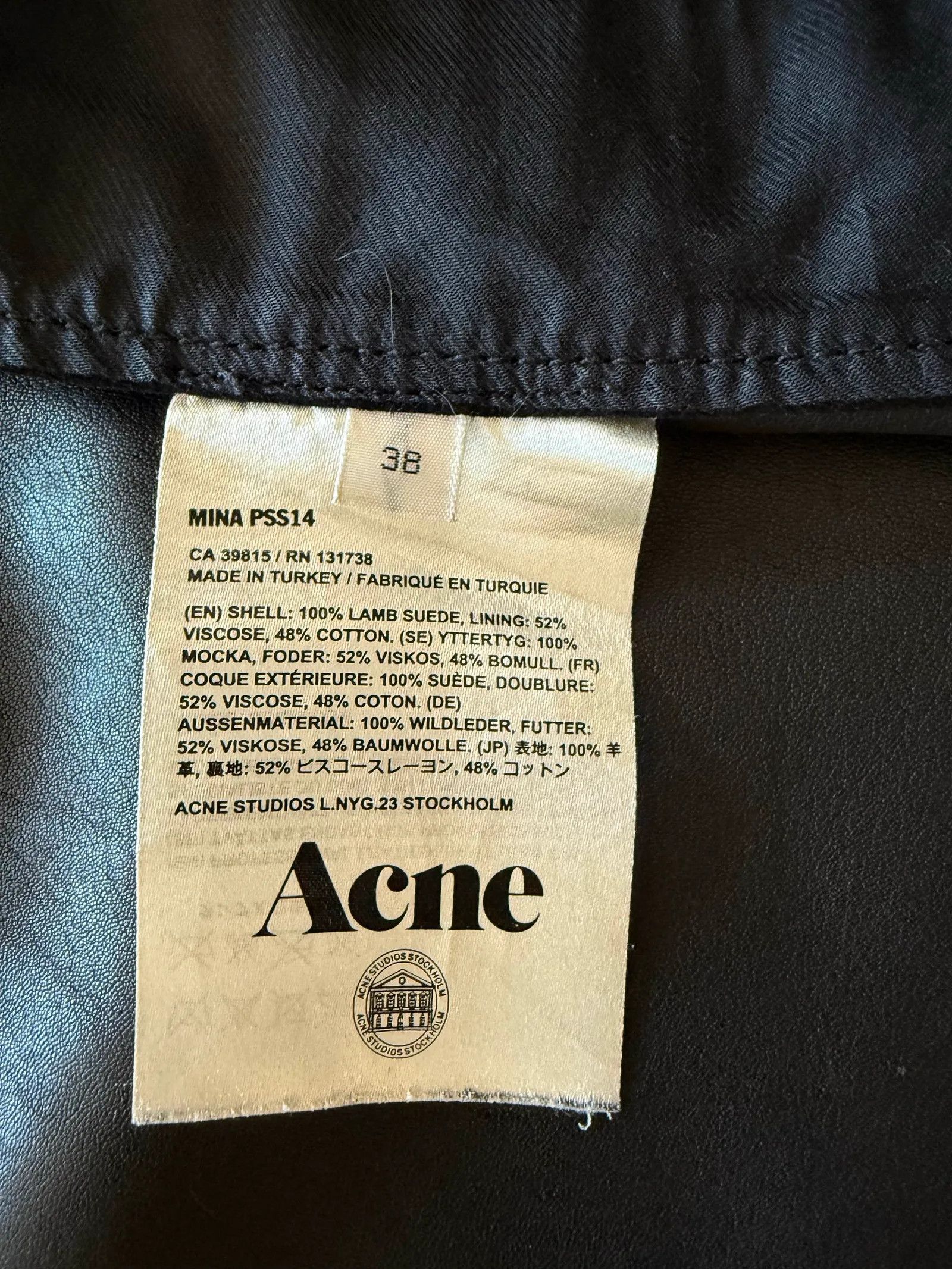 Acne Studios Acne Studios Skirt Size 27" / US 4 / IT 40 - 2 Thumbnail