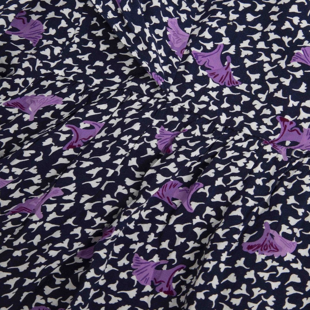 Maje Floral Mini V-Neck Dress Size XS / US 0-2 / IT 36-38 - 3 Thumbnail
