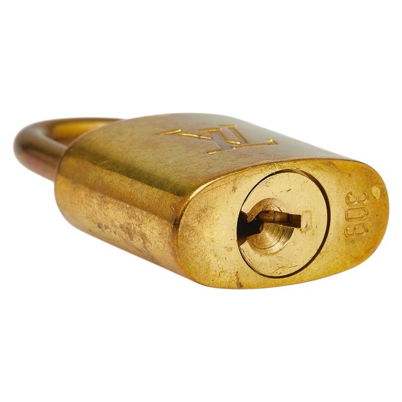Louis Vuitton Louis Vuitton Louis Vuitton Padlock Key Set Metal Charm Size ONE SIZE - 4 Thumbnail