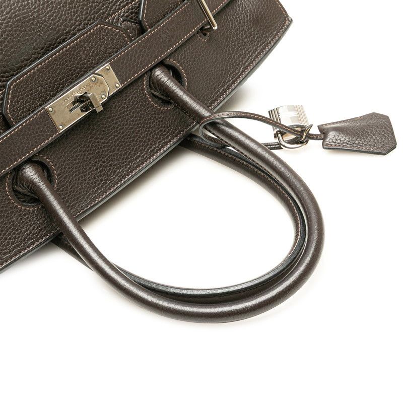 Hermes Hermes Hermes Birkin Trillon Clemence Handbag Leather Tote Bag Stamp I (2005) Size ONE SIZE - 4 Thumbnail