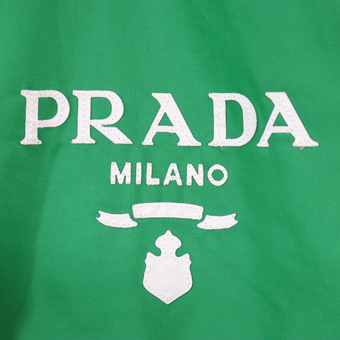 Prada Prada Prada Re-Nylon Cropped 2way Blouson Plastic Outerwear Size ONE SIZE - 3 Thumbnail