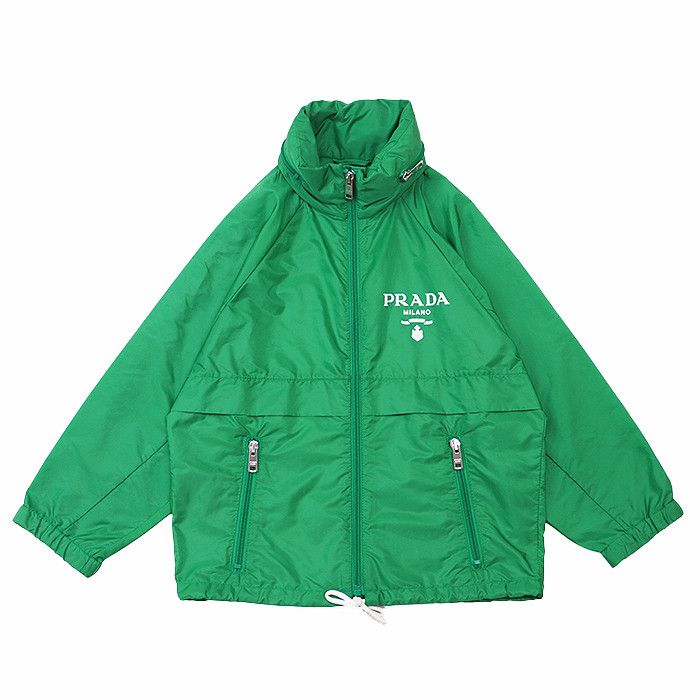 Prada Prada Prada Re-Nylon Cropped 2way Blouson Plastic Outerwear Size ONE SIZE - 11 Thumbnail