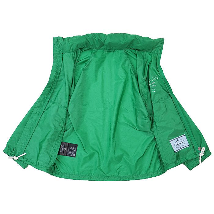 Prada Prada Prada Re-Nylon Cropped 2way Blouson Plastic Outerwear Size ONE SIZE - 6 Thumbnail