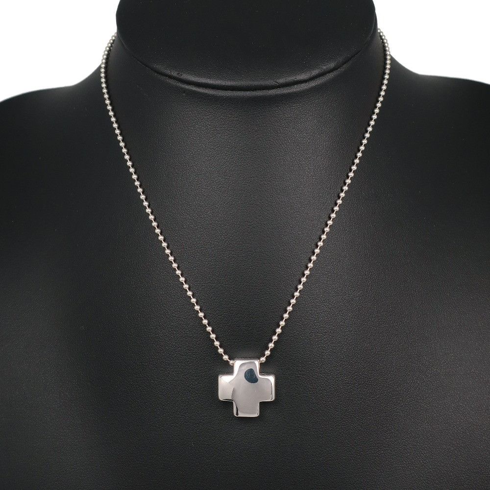 Tiffany & Co. Tiffany & Co. Tiffany Roman Cross Silver 925 Necklace Metal Necklace Size ONE SIZE - 2 Thumbnail
