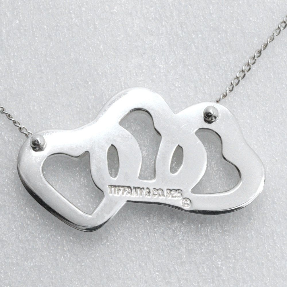 Tiffany & Co. Tiffany & Co. Tiffany Triple Heart Silver 925 Necklace Metal Necklace Size ONE SIZE - 10 Thumbnail
