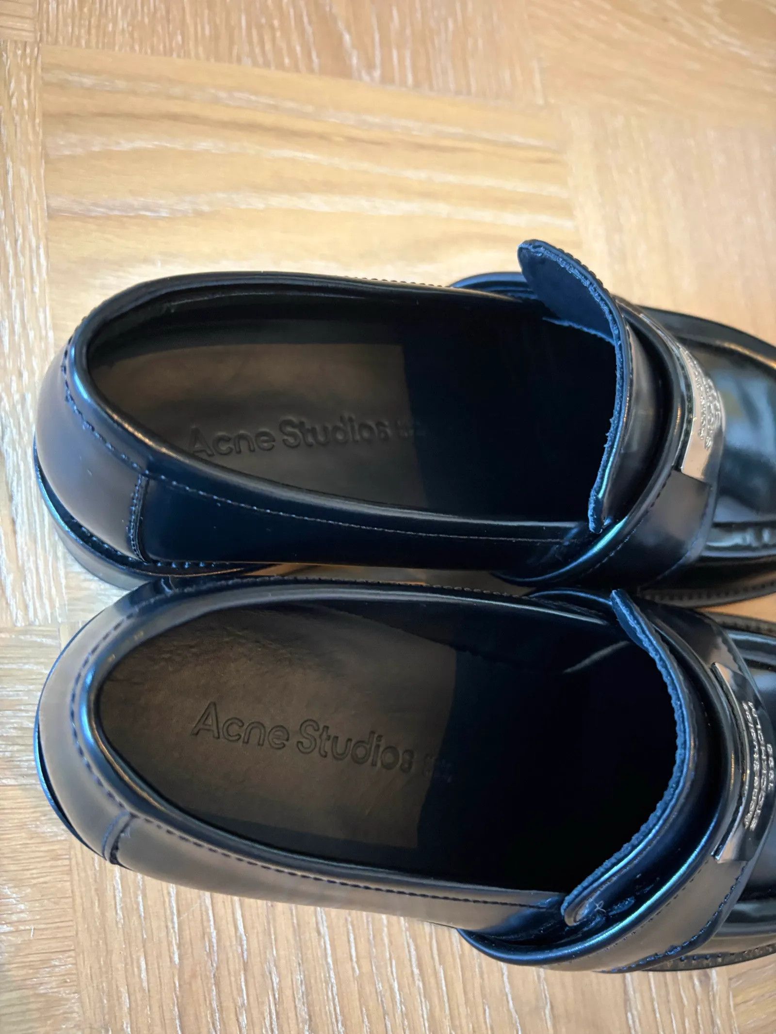 Acne Studios Acne Studios Leather loafers Loafers Size US 8 / IT 38 - 2 Thumbnail