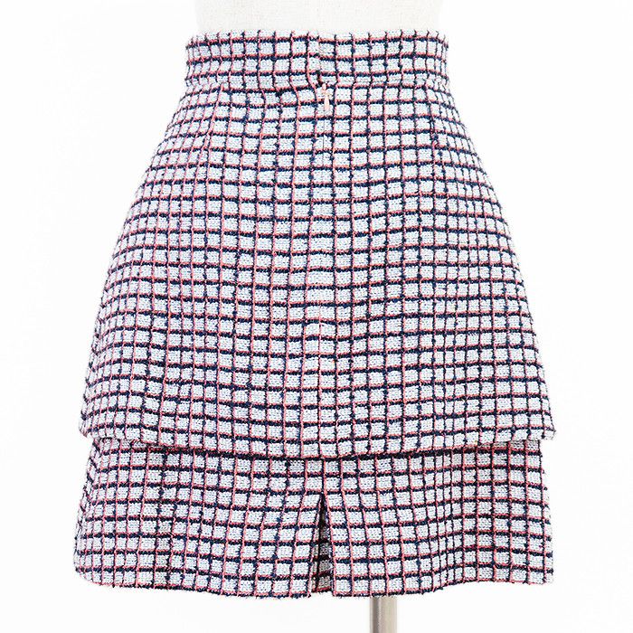 Chanel Chanel Chanel P60835 Tweed Skirt Cotton Skirts P60835 Size ONE SIZE - 5 Thumbnail