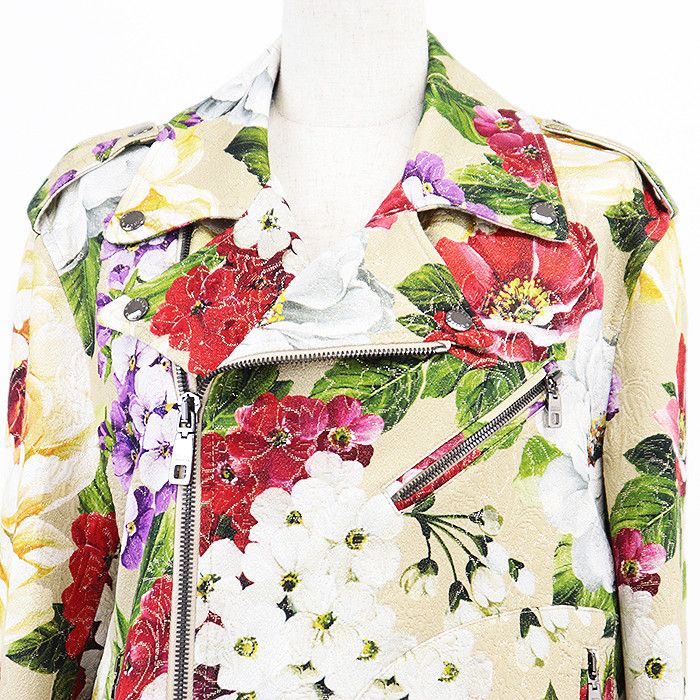 Dolce & Gabbana Dolce & Gabbana Dolce&Gabbana Jacquard Cotton Blend Jacket Cotton Outerwear F9H23T HSM2S Size ONE SIZE - 2 Thumbnail