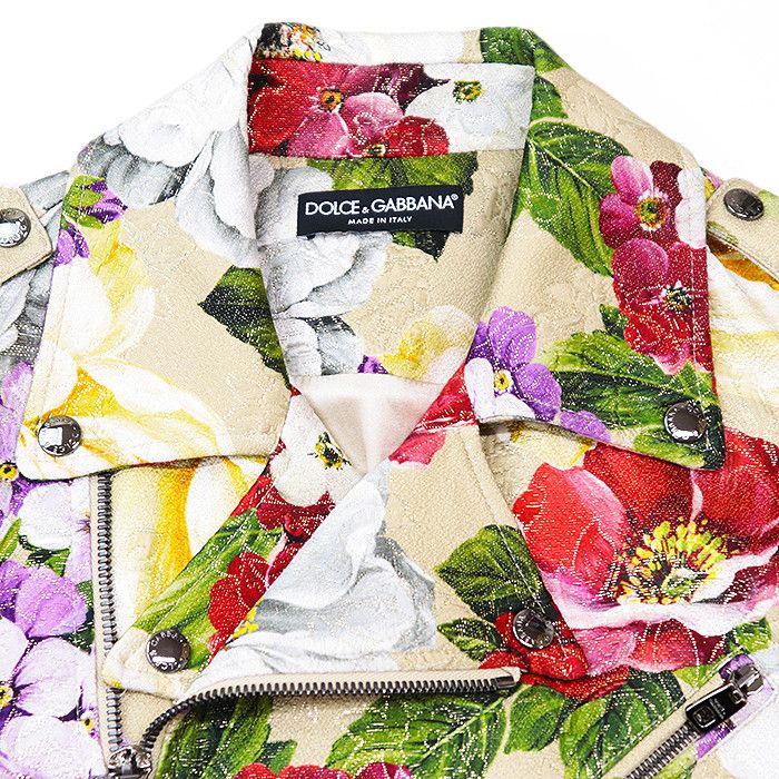 Dolce & Gabbana Dolce & Gabbana Dolce&Gabbana Jacquard Cotton Blend Jacket Cotton Outerwear F9H23T HSM2S Size ONE SIZE - 12 Thumbnail