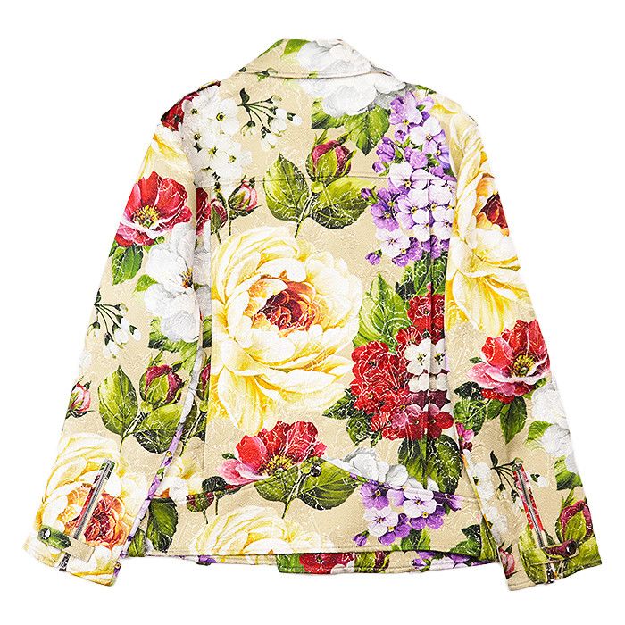 Dolce & Gabbana Dolce & Gabbana Dolce&Gabbana Jacquard Cotton Blend Jacket Cotton Outerwear F9H23T HSM2S Size ONE SIZE - 14 Thumbnail