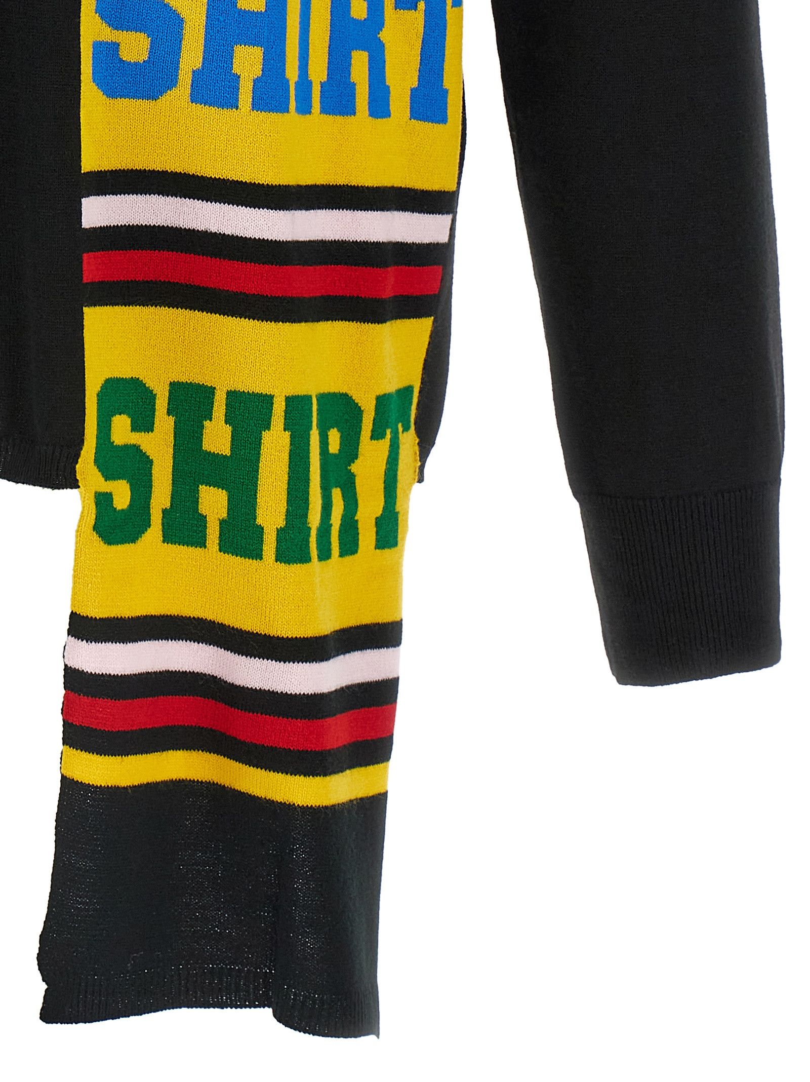 Comme des Garcons SHIRT Intarsia Sweater Size US L / EU 52-54 / 3 - 4 Thumbnail
