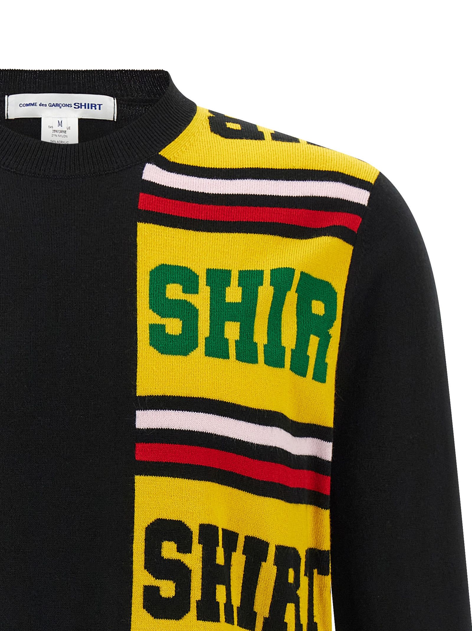 Comme des Garcons SHIRT Intarsia Sweater Size US M / EU 48-50 / 2 - 3 Thumbnail