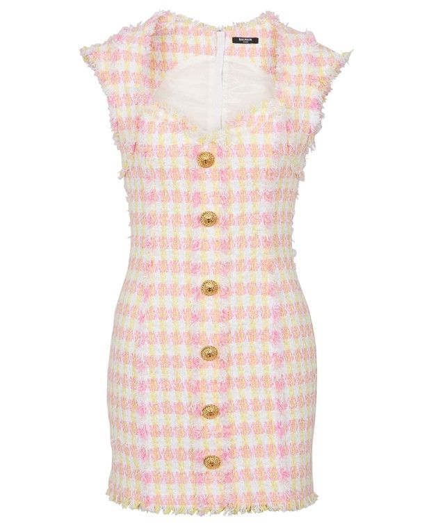 Balmain Midi dress Size S / US 4 / IT 40 - 4 Thumbnail