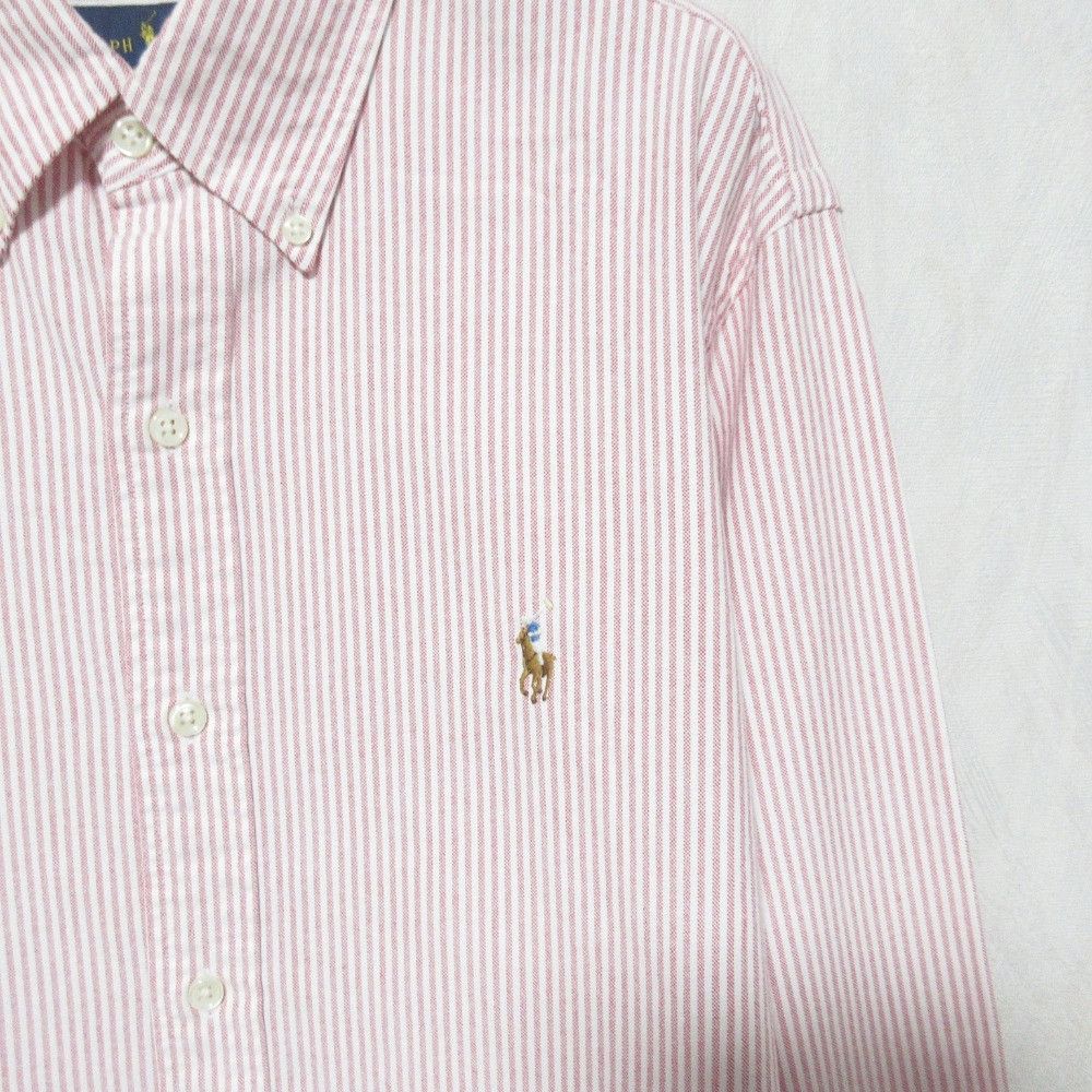 Ralph Lauren Ralph Lauren Ralph Lauren Stripe Shirt Cotton Dress Shirt Size ONE SIZE - 3 Thumbnail