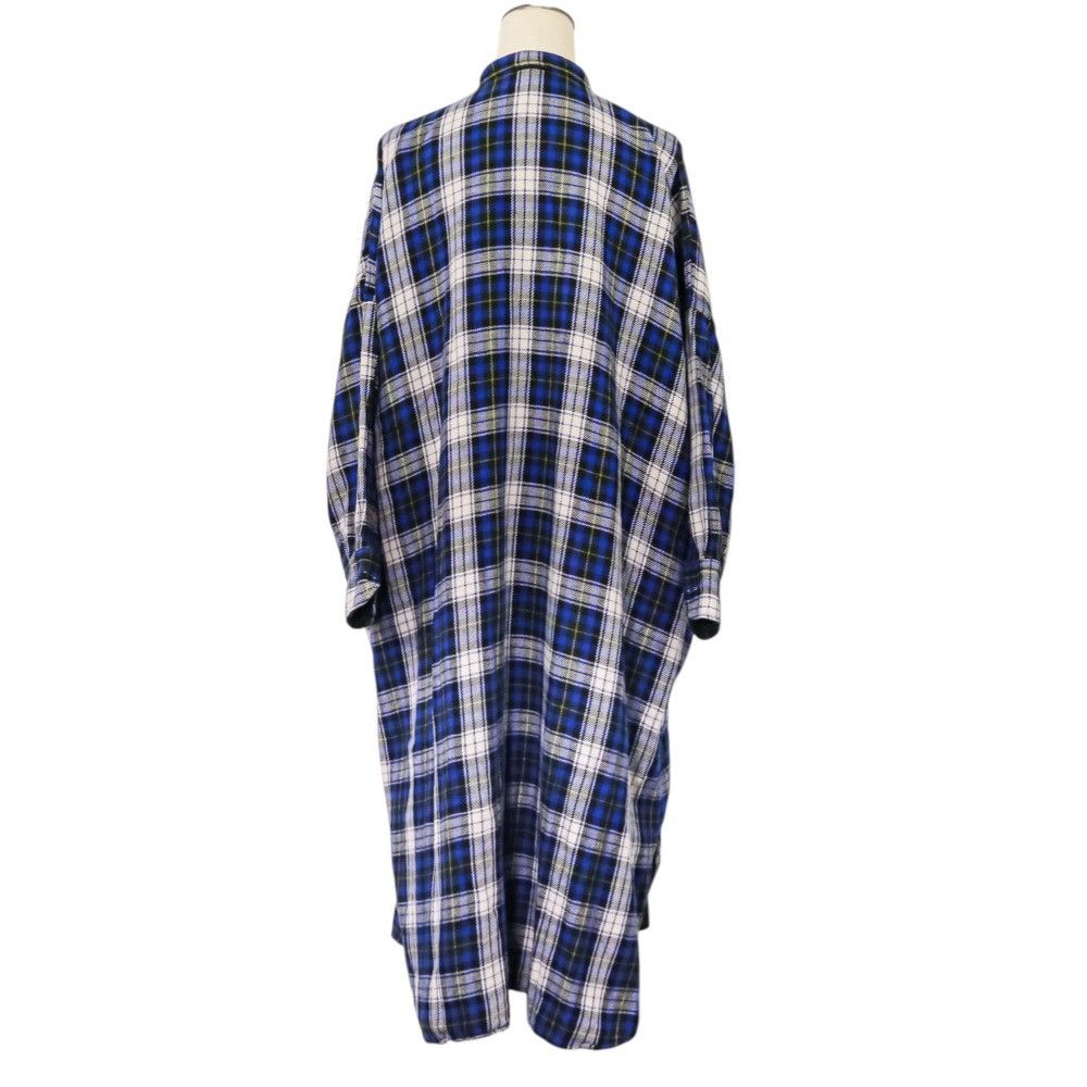 Other Other 45R Jinbanel Check Shirt Dress Cotton Dresses 71250344 Size ONE SIZE - 3 Thumbnail