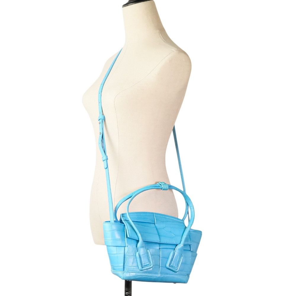 Bottega Veneta Bottega Veneta Bottega Veneta Mini The Arco Alligator 2way Bag Others Shoulder Bag Size ONE SIZE - 5 Thumbnail