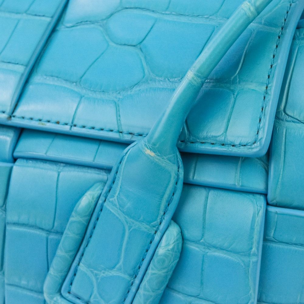 Bottega Veneta Bottega Veneta Bottega Veneta Mini The Arco Alligator 2way Bag Others Shoulder Bag Size ONE SIZE - 8 Thumbnail