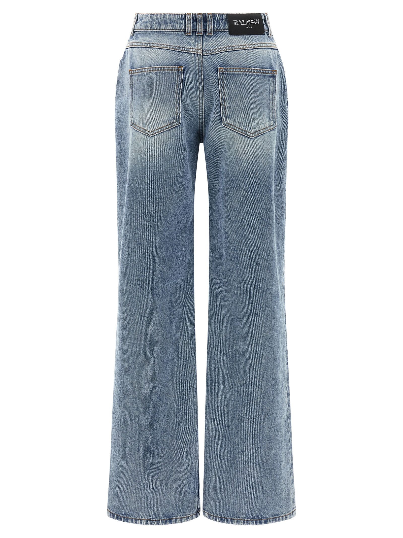 Balmain Straight Leg Jeans Size 28" / US 6 / IT 42 - 2 Thumbnail