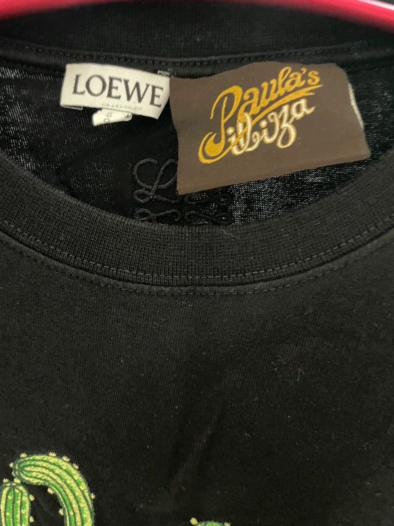 Loewe Loewe Cactus Print Short Sleeve T-shirt- dmc Size US M / EU 48-50 / 2 - 2 Thumbnail