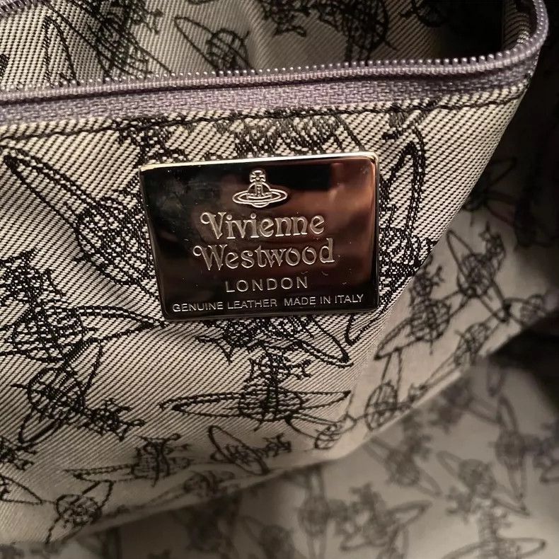Vivienne Westwood Vivienne Westwood Brown Plaid Leather Bag- dmc Size ONE SIZE - 4 Thumbnail
