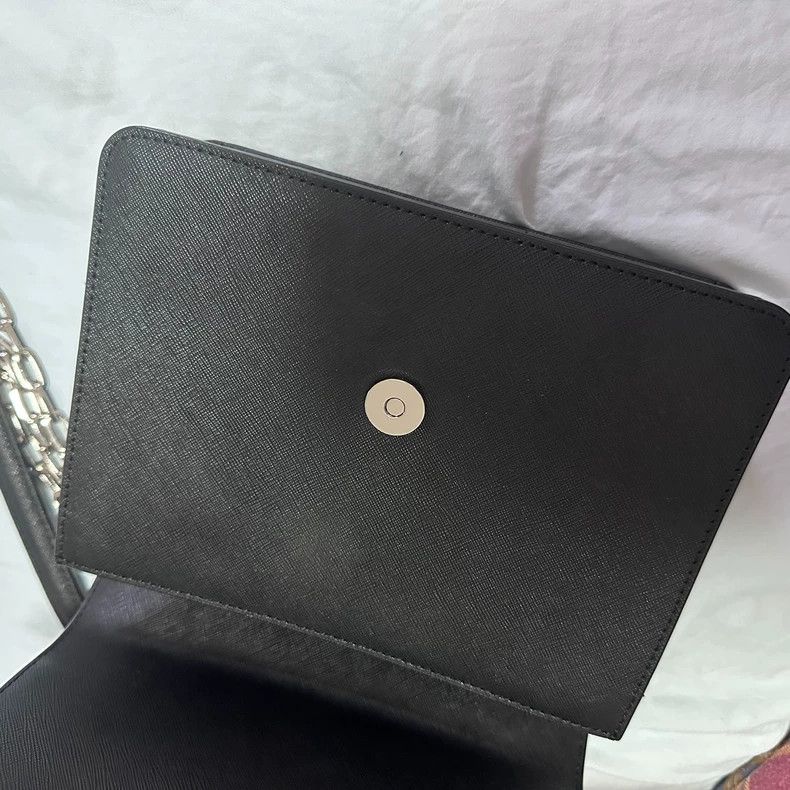 Vivienne Westwood Black Square Chain Bag- dmc