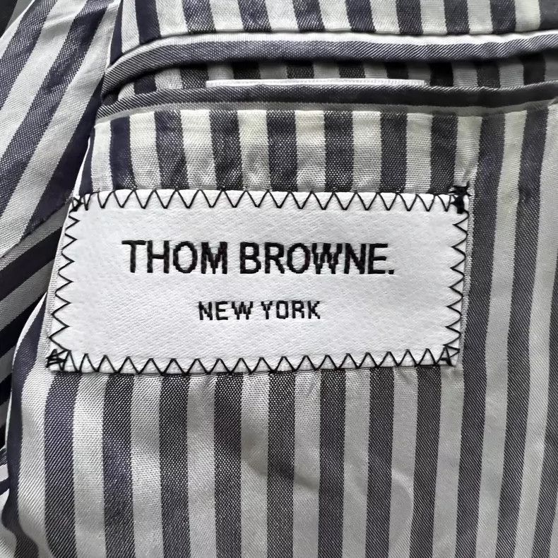 Thom Browne Thom Browne Gray Plaid Blazer Coat- dmc Size US M / EU 48-50 / 2 - 3 Thumbnail