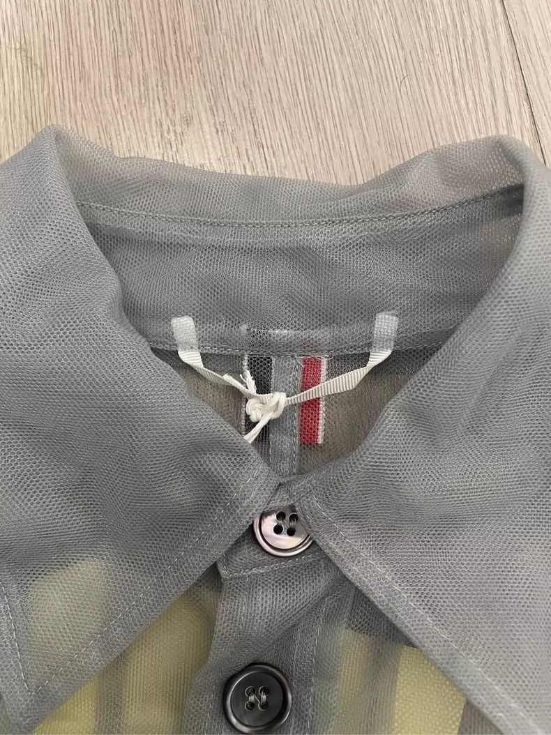 Thom Browne Thom Browne Sheer Summer Jacket- dmc Size US L / EU 52-54 / 3 - 5 Thumbnail