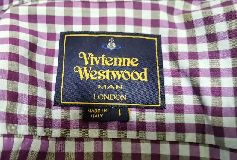 Vivienne Westwood Vivienne Westwood Men's Check Shirt- dmc Size US M / EU 48-50 / 2 - 3 Thumbnail