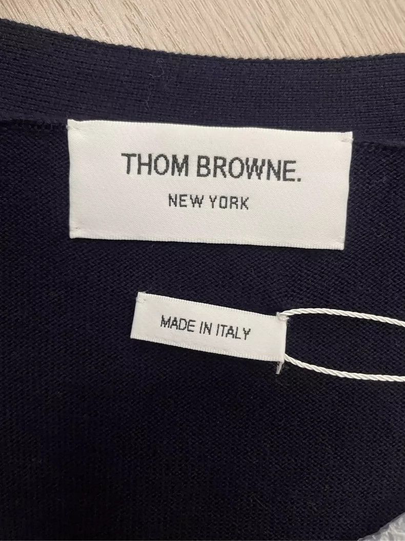 Thom Browne Thom Browne Anchor Print Knit Cardigan- dmc Size US XS / EU 42 / 0 - 6 Thumbnail