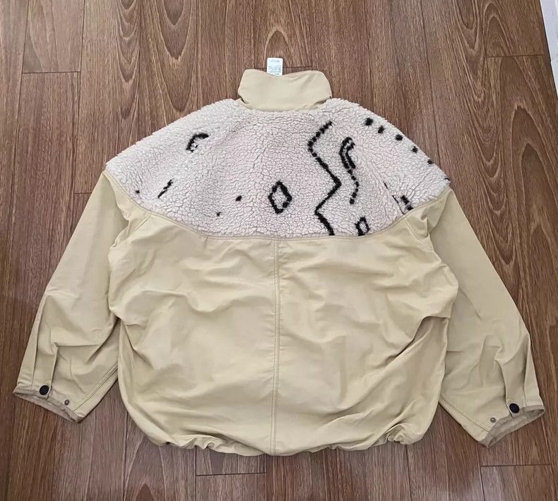Kapital KAPITAL Fleece Paneled Zip-Up Jacket- dmc Size US M / EU 48-50 / 2 - 2 Thumbnail