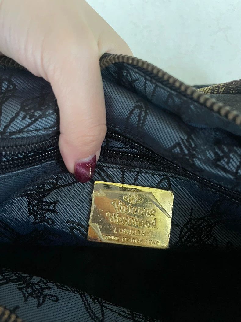 Vivienne Westwood Vivienne Westwood Vintage Gold Saturn Bowling Bag- dmc Size ONE SIZE - 7 Thumbnail