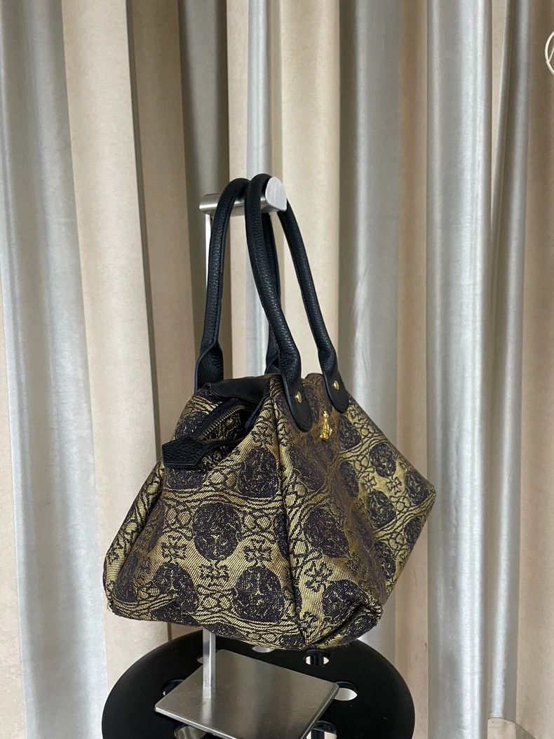Vivienne Westwood Vivienne Westwood Vintage Gold Saturn Bowling Bag- dmc Size ONE SIZE - 3 Thumbnail