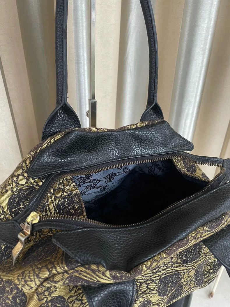 Vivienne Westwood Vivienne Westwood Vintage Gold Saturn Bowling Bag- dmc Size ONE SIZE - 5 Thumbnail