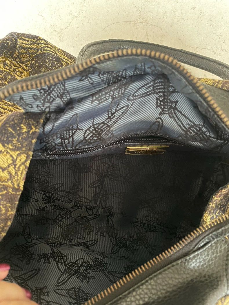 Vivienne Westwood Vivienne Westwood Vintage Gold Saturn Bowling Bag- dmc Size ONE SIZE - 9 Thumbnail