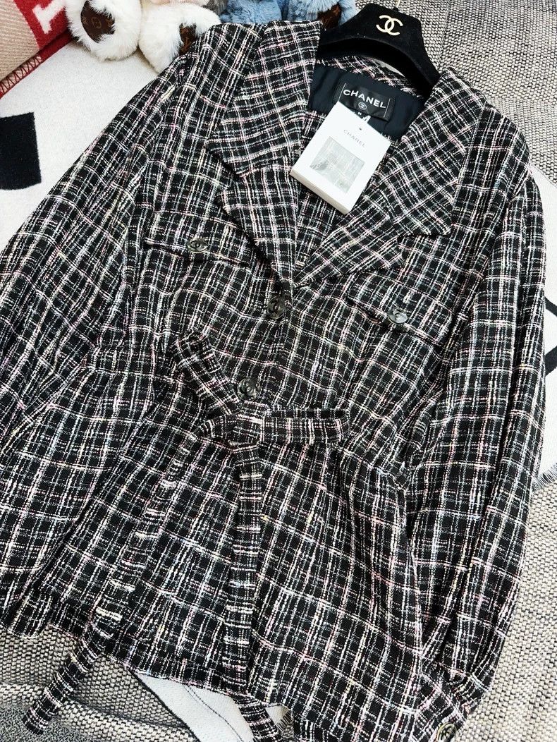 Chanel Chanel Tweed Mixed Color Jacket- dmc Size US M / EU 48-50 / 2 - 3 Thumbnail