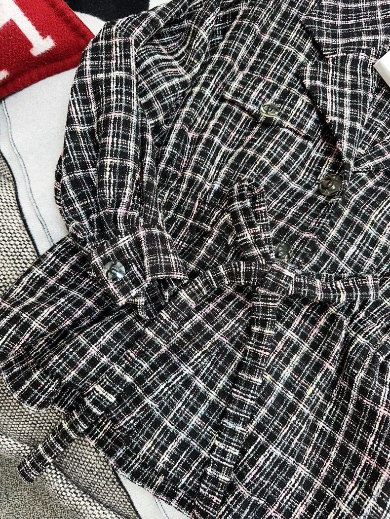 Chanel Chanel Tweed Mixed Color Jacket- dmc Size US M / EU 48-50 / 2 - 2 Thumbnail