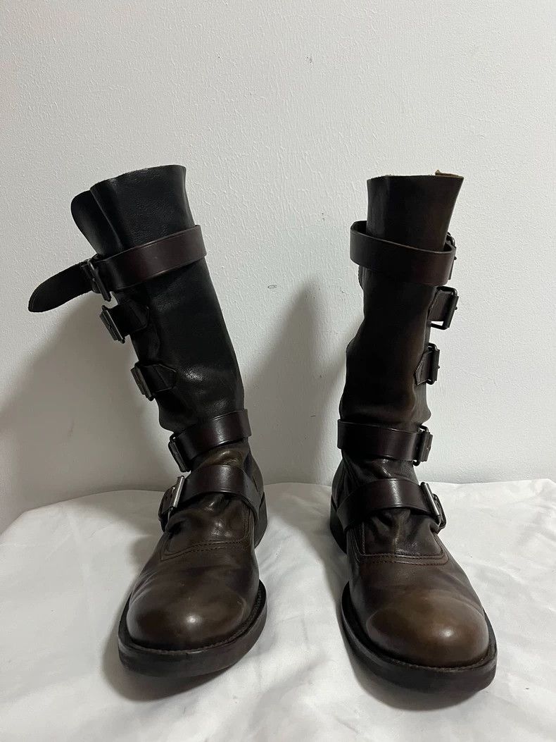Vivienne Westwood Vivienne Westwood 5-Strap Leather Mid-Calf Boots- dmc Size US 10.5 / EU 43-44 - 5 Thumbnail