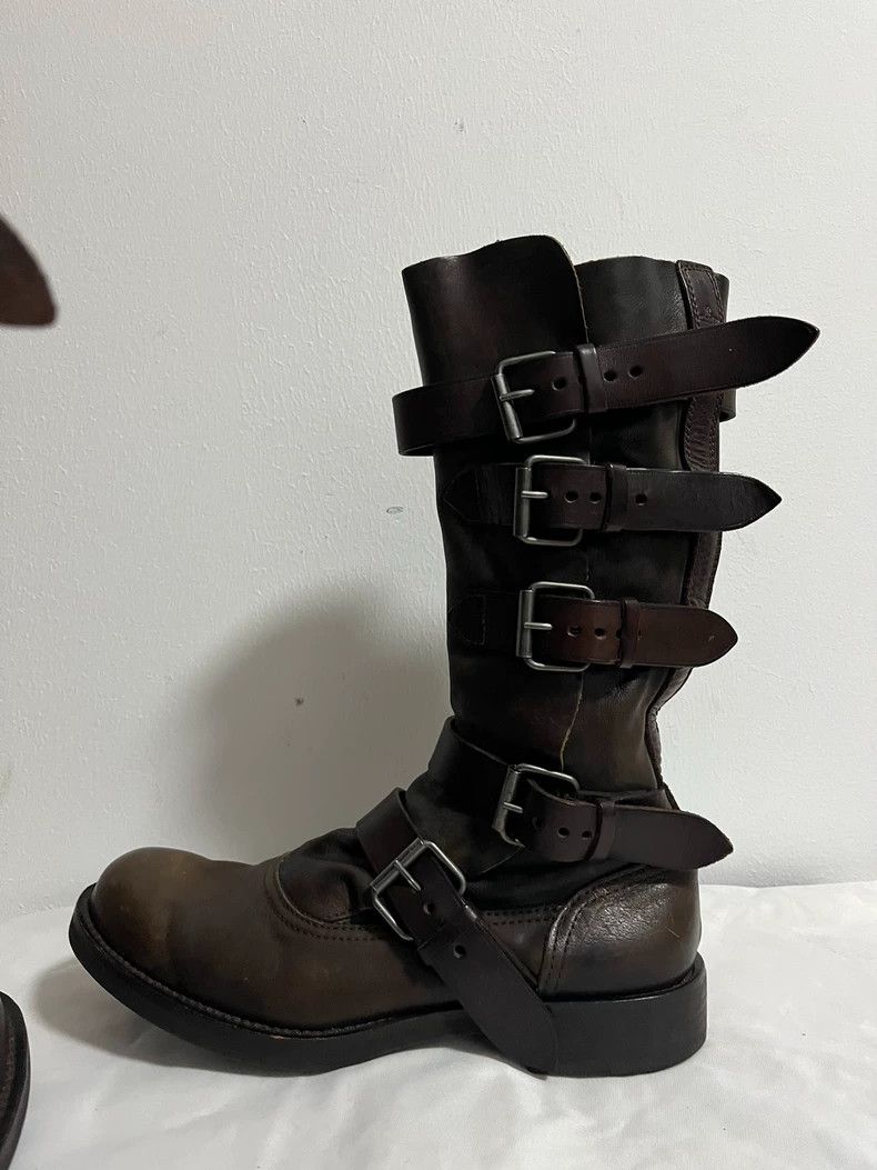 Vivienne Westwood Vivienne Westwood 5-Strap Leather Mid-Calf Boots- dmc Size US 10.5 / EU 43-44 - 3 Thumbnail
