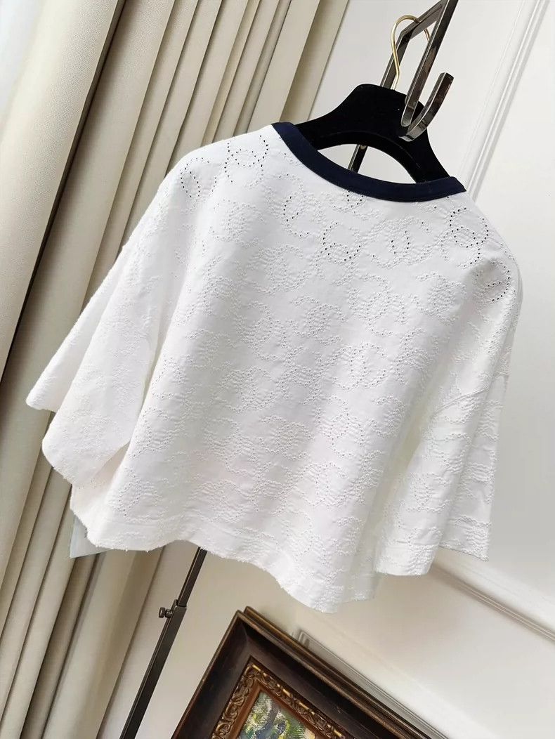 Chanel Chanel 24C White Logo Gradient Number 5 T-shirt- dmc Size US M / EU 48-50 / 2 - 2 Thumbnail