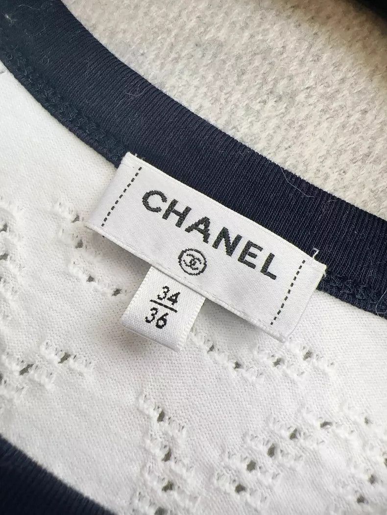 Chanel Chanel 24C White Logo Gradient Number 5 T-shirt- dmc Size US M / EU 48-50 / 2 - 6 Thumbnail