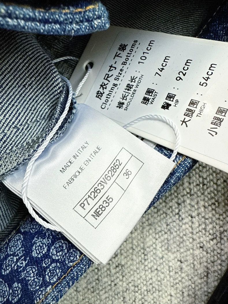 Chanel Chanel Denim Jeans with Camellia Logo- dmc Size US 36 / EU 52 - 4 Thumbnail
